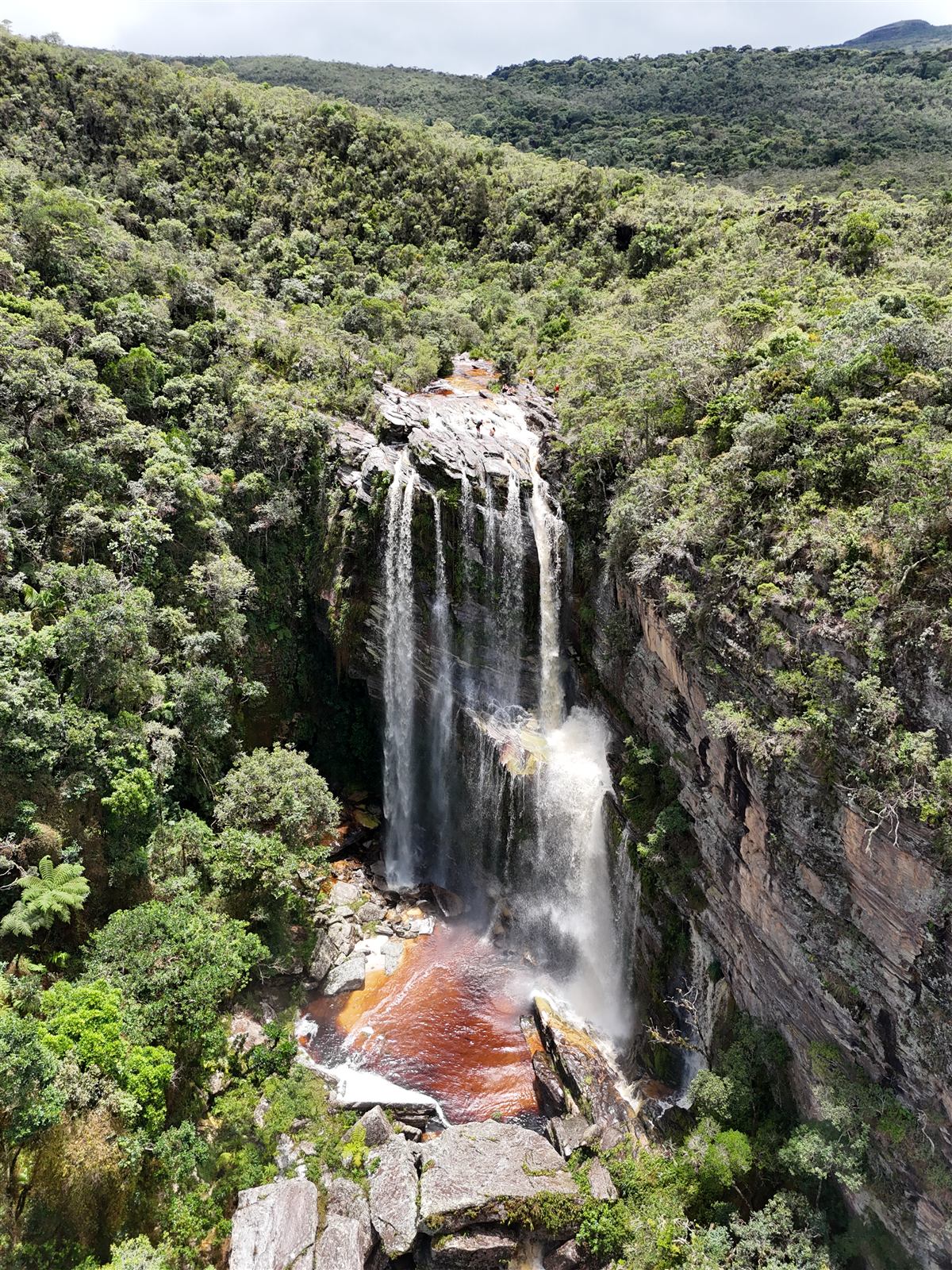 Cachoeira no Parque Estadual do Ibitipoca